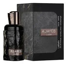 Z Lattafa Ajayeb Dubai Preto Masc. 100Ml..........