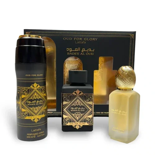 Kit Latafa Badee Al Oud Black