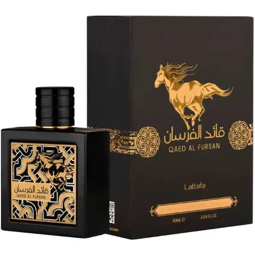 Lattafa Qaed Al Fursan Preto 90Ml