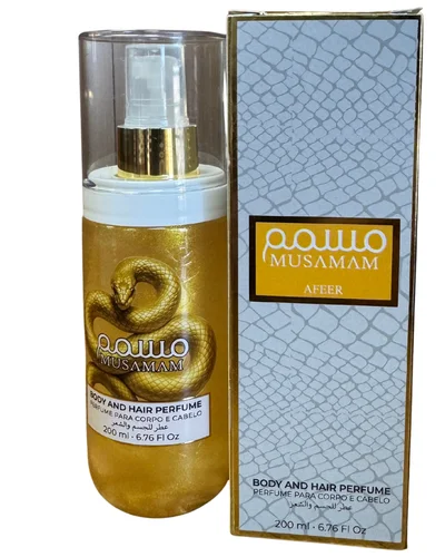.. Body Splash Afeer Musamam Branco 200Ml