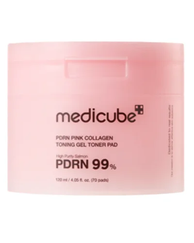 Xx A Medicube Pdrn Pink Collagen Toning Gel Toner Pad 120Ml