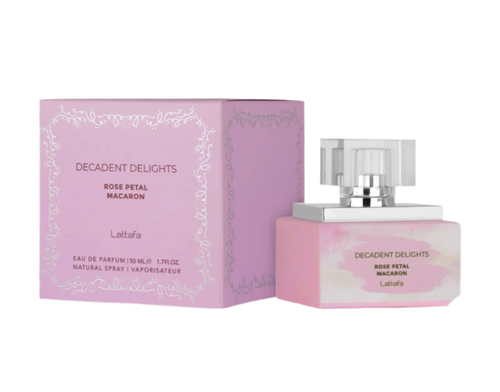 Lattafa Decadent Delight Rose Petal Macaron 50Ml
