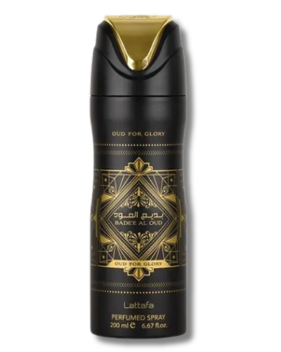 .. Spray Lattafa Badee Al Oud Black