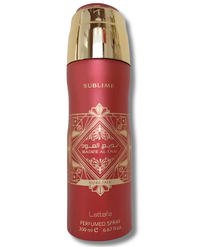 .. Spray Lattafa Badee Al Oud Vermelho