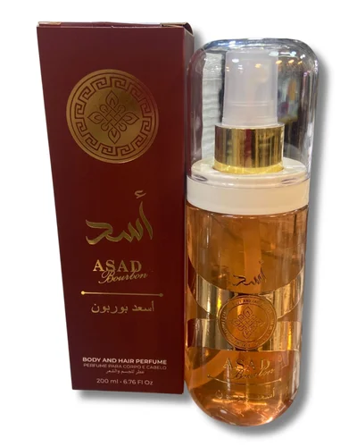 .. Body Splash Afeer Asad Bourbon 200Ml