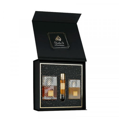 Kit Lattafa Fragrance Gift Khamrah 3Pçs