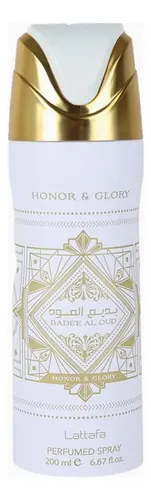 .. Spray Lattafa Badee Al Oud Branco 200Ml