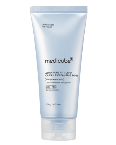 .. A Medicube Zero Pore Sa Clear Capsule Cleansing Foam 120g