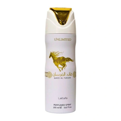 .. Spray Lattafa Qaed Al Fursan Branco 200ml