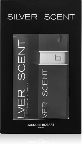 . Kit Jacques Bogart Silver Scent Edt 100 Ml + Spray 200ml