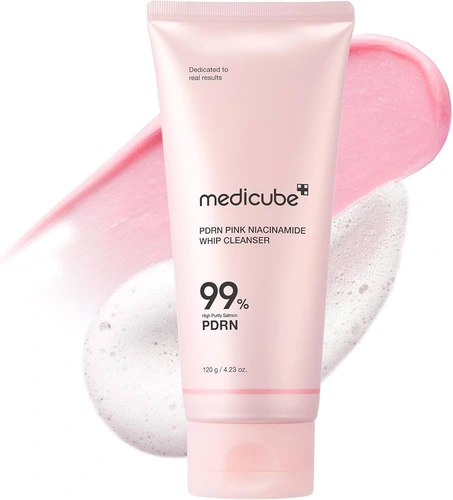 .. Medicube Pdrn Pink Niacinamide Whip Cleanser 99%