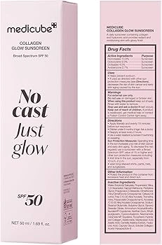 .. Medicube Collagen Glow Sunscreen Spf 50+ 50ml