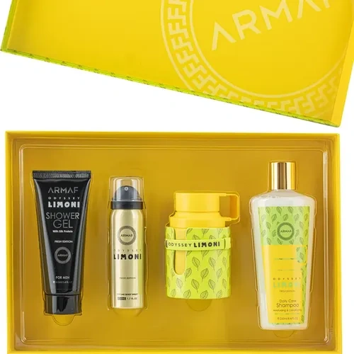 Kit Armaf Odyssey Limoni 4 Pcs Gift Set