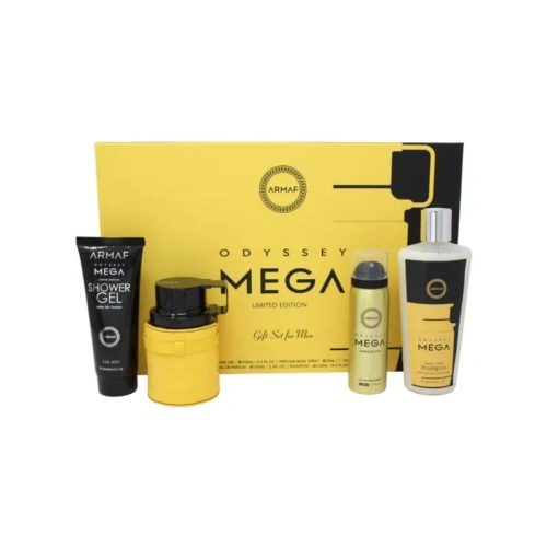 Kit Armaf Odyssey Mega Gift Set For Men (4 Pcs)