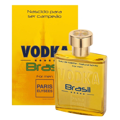 Paris Elysees Vodka Brasil Amarelo Edt 100ml
